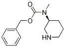 Methyl-(S)-piperidin-3-yl-carbaMic acid benzyl ester 구조식 이미지