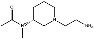 N-[(R)-1-(2-AMino-ethyl)-piperidin-3-yl]-N-Methyl-acetaMide 구조식 이미지