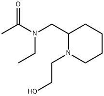 N-Ethyl-N-[1-(2-hydroxy-ethyl)-piperidin-2-ylMethyl]-acetaMide Structure