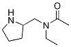 N-Ethyl-N-pyrrolidin-2-ylMethyl-acetaMide Structure