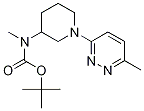 Methyl-[1-(6-methyl-pyridazin-3-yl)-piperidin-3-yl]-carbamic acid tert-butyl ester 구조식 이미지