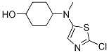 (1r,4r)-4-((2-chlorothiazol-5-yl)methylamino)cyclohexanol Structure