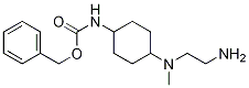 (1R,4R)-{4-[(2-AMino-ethyl)-Methyl-aMino]-cyclohexyl}-carbaMic acid benzyl ester 구조식 이미지