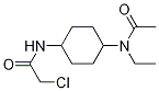 (1R,4R)-N-[4-(Acetyl-ethyl-aMino)-cyclohexyl]-2-chloro-acetaMide 구조식 이미지