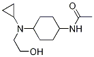 (1R,4R)-N-{4-[Cyclopropyl-(2-hydroxy-ethyl)-aMino]-cyclohexyl}-acetaMide 구조식 이미지