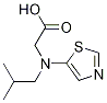 (Isopropyl-thiazol-5-ylMethyl-aMino)-acetic acid 구조식 이미지