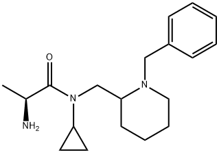 (S)-2-AMino-N-(1-benzyl-piperidin-2-ylMethyl)-N-cyclopropyl-propionaMide Structure