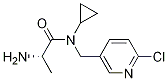 (S)-2-AMino-N-(6-chloro-pyridin-3-ylMethyl)-N-cyclopropyl-propionaMide Structure