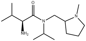 (S)-2-AMino-N-isopropyl-3-Methyl-N-(1-Methyl-pyrrolidin-2-ylMethyl)-butyraMide 구조식 이미지