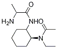 (S)-N-[2-(Acetyl-ethyl-aMino)-cyclohexyl]-2-aMino-propionaMide 구조식 이미지