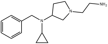 [1-(2-AMino-ethyl)-pyrrolidin-3-yl]-benzyl-cyclopropyl-aMine Structure