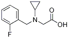 [Cyclopropyl-(2-fluoro-benzyl)-aMino]-acetic acid 구조식 이미지