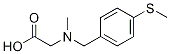 [Methyl-(4-Methylsulfanyl-benzyl)-aMino]-acetic acid Structure