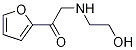 1-Furan-2-yl-2-(2-hydroxy-ethylaMino)-ethanone 구조식 이미지