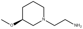 2-((S)-3-Methoxy-piperidin-1-yl)-ethylaMine 구조식 이미지