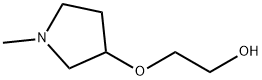 2-(1-Methyl-pyrrolidin-3-yloxy)-ethanol 구조식 이미지