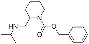 2-(IsopropylaMino-Methyl)-piperidine-1-carboxylic acid benzyl ester Structure