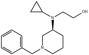 2-[((S)-1-Benzyl-piperidin-3-yl)-cyclopropyl-aMino]-ethanol Structure