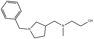 2-[(1-Benzyl-pyrrolidin-3-ylMethyl)-Methyl-aMino]-ethanol Structure