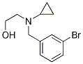 2-[(3-BroMo-benzyl)-cyclopropyl-aMino]-ethanol 구조식 이미지