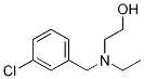 2-[(3-Chloro-benzyl)-ethyl-aMino]-ethanol 구조식 이미지