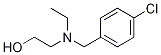 2-[(4-Chloro-benzyl)-ethyl-aMino]-ethanol Structure