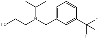 2-[Isopropyl-(3-trifluoroMethyl-benzyl)-aMino]-ethanol 구조식 이미지