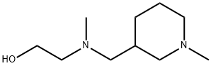 2-[Methyl-(1-Methyl-piperidin-3-ylMethyl)-aMino]-ethanol 구조식 이미지