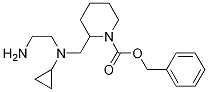 2-{[(2-AMino-ethyl)-cyclopropyl-aMino]-Methyl}-piperidine-1-carboxylic acid benzyl ester Structure