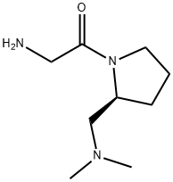 2-AMino-1-((S)-2-diMethylaMinoMethyl-pyrrolidin-1-yl)-ethanone Structure