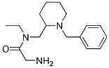 2-AMino-N-(1-benzyl-piperidin-2-ylMethyl)-N-ethyl-acetaMide 구조식 이미지