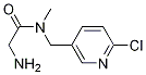 2-AMino-N-(6-chloro-pyridin-3-ylMethyl)-N-Methyl-acetaMide 구조식 이미지