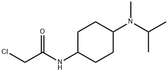 2-Chloro-N-[4-(isopropyl-Methyl-aMino)-cyclohexyl]-acetaMide 구조식 이미지