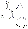 2-Chloro-N-cyclopropyl-N-(1-pyridin-2-yl-ethyl)-acetaMide 구조식 이미지