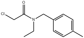 2-Chloro-N-ethyl-N-(4-Methyl-benzyl)-acetaMide Structure