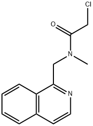 2-Chloro-N-isoquinolin-1-ylMethyl-N-Methyl-acetaMide Structure