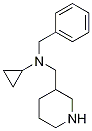 Benzyl-cyclopropyl-piperidin-3-ylMethyl-aMine Structure
