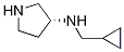 Cyclopropyl-Methyl-(R)-pyrrolidin-3-yl-aMine Structure