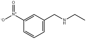 에틸-(3-니트로-벤질)-아민 구조식 이미지