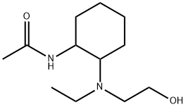 N-{2-[Ethyl-(2-hydroxy-ethyl)-aMino]-cyclohexyl}-acetaMide Structure