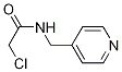 2-chloro-N-(pyridin-4-ylmethyl)acetamide 구조식 이미지
