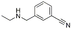 3-[(ethylamino)methyl]benzonitrile Structure