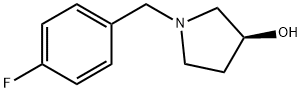 (S)-1-(4-Fluoro-benzyl)-pyrrolidin-3-ol Structure