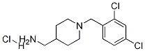 [1-(2,4-Dichloro-benzyl)-piperidin-4-yl]-methyl-amine hydrochloride Structure