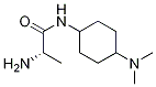 (1R,4R)-(S)-2-AMino-N-(4-diMethylaMino-cyclohexyl)-propionaMide 구조식 이미지