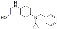 (1R,4R)-2-[4-(Benzyl-cyclopropyl-aMino)-cyclohexylaMino]-ethanol 구조식 이미지