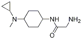 (1R,4R)-2-AMino-N-[4-(cyclopropyl-Methyl-aMino)-cyclohexyl]-acetaMide Structure
