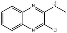 (3-Chloro-quinoxalin-2-yl)-Methyl-aMine Structure