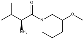 (S)-2-AMino-1-(3-Methoxy-piperidin-1-yl)-3-Methyl-butan-1-one Structure