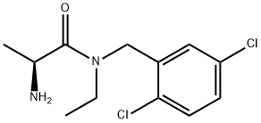 (S)-2-AMino-N-(2,5-dichloro-benzyl)-N-ethyl-propionaMide Structure